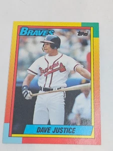 1990 Topps Traded - David Justice #48T - Picture 1 of 2