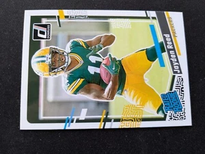 2023 Donruss Football Card # 334 Jayden Reed - Green Bay Packers (NM) - Picture 1 of 3