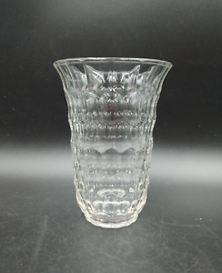 petit Vase Art Déco Cristal Charles Graffart Val Saint-Lambert modèle Ecailles