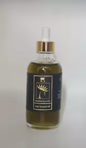 Ayurvedic Hair Growth Oil – Natural Scalp Treatment for Stronger, Thicker Hair - Picture 1 of 4