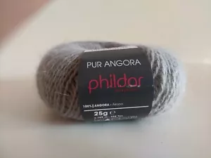 100% Angora rabbit yarn/ natural French angora rabbit wool/ angora yarn 25g ball - Picture 1 of 5