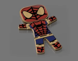 Articulated Marvel Characters Christmas, Iron Man, Spider Man, Stocking Fillers - Picture 1 of 12