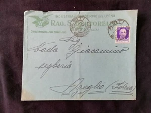Header Envelope Asti Rag. Bertorello Industry Wood Commerce 1940 KYA338 - Picture 1 of 1