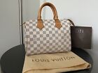 Louis Vuitton Speedy 25 Azur Handbag