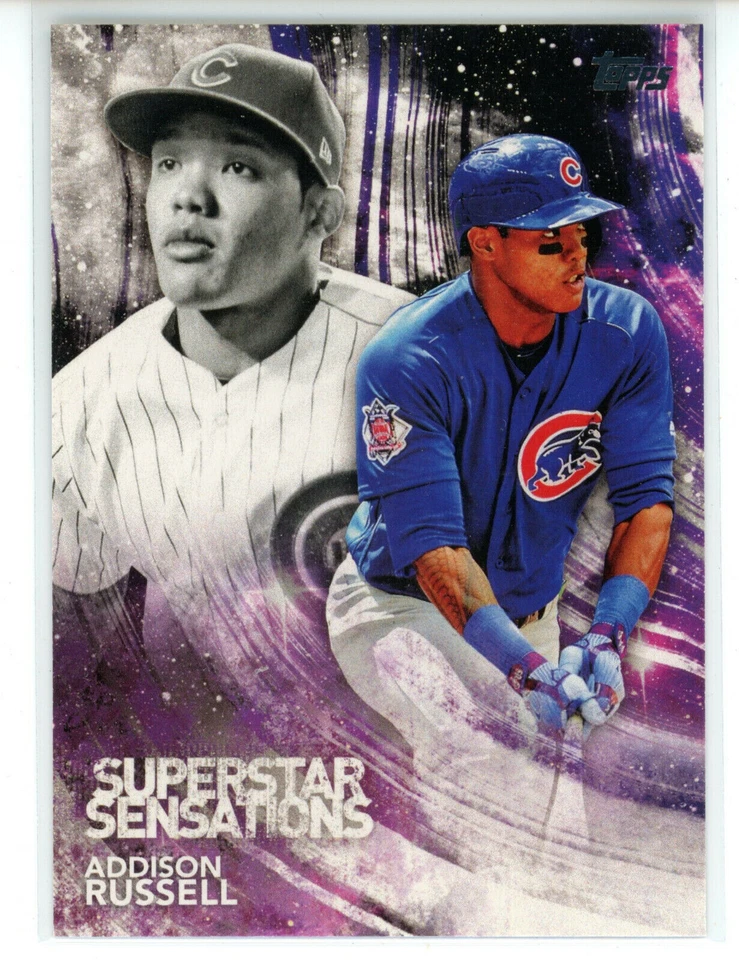 2018 Topps Superstar Sensations SP #SSS-4 Addison Russell Chicago Cubs - Image 1 of 1