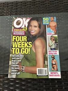 OK Magazine June 2 2008 Angelina Jolie Interview - Man Candy Awards - Picture 1 of 3