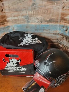 SPEED AND STRENGTH Black 9 Nine SS600 Helmet 877997 Black Size XXL - Picture 1 of 18