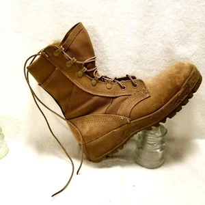 McRae Mens Military Boots sz 5.5 R coyote brown Hot Weather 243 87 - Picture 1 of 8