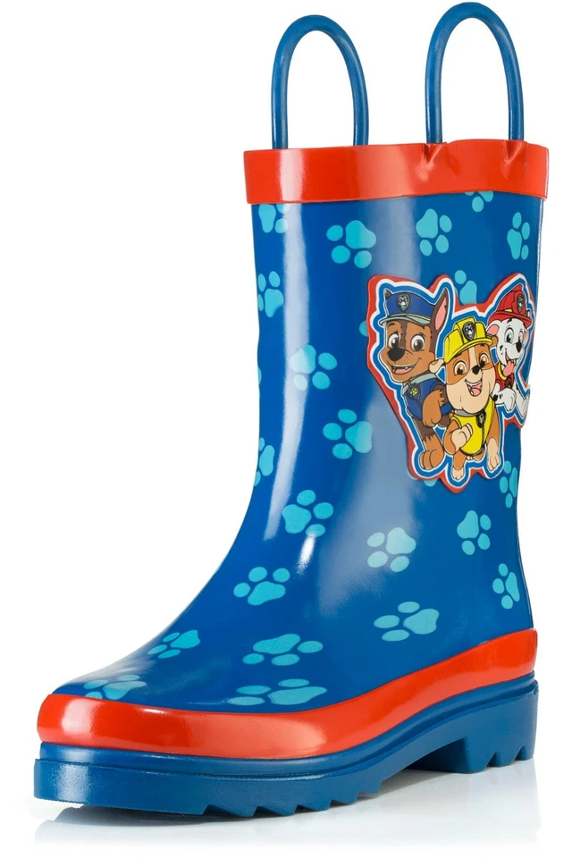 Nickelodeon Kids Boys' Paw Patrol Character Printed Waterproof Rubber Rainboots - Image 1 of 4