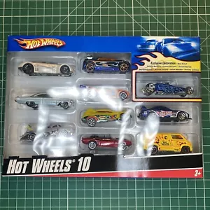 2008 HOT WHEELS 10 - 1:64 Scale 10 Pack Exclusive Set (1) - Picture 1 of 8