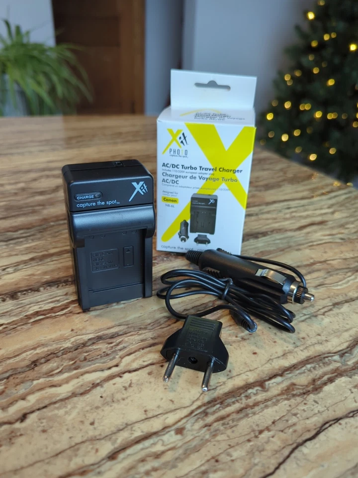 Cargador de batería NB-6L F Canon SX240 SX275 SX280 SX510 SX520 SX530 SX710 SX700 HS Foto 1 de 4