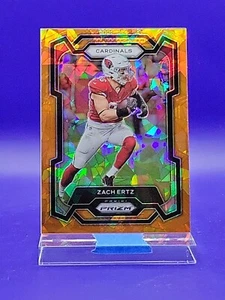 Zach Ertz 2023 Panini Prizm Orange Cracked Ice Prizm SP 🔥 Cardinals - Picture 1 of 2