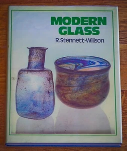 BOOK Modern Glass R. Stennett-Wilson 1975 - Imagen 1 de 8