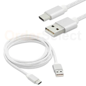 Micro USB 6FT Braided Cable for LG K3/K3 K4 (2017)/K7/K8/K8 (2017)/ K8 (2018) - Picture 1 of 5