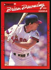 1990 Donruss #352 Brian Downing California Angels 