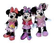 Disney Minnie Mouse 11 " Plush Beanbag Doll - Stuffed Toy Authentic Licensed NWT