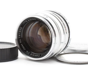 Canon 50mm F/1.8 Lens L39 LTM Leica Screw Mount Silver From Japan *266 - Picture 1 of 12