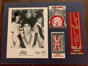 The Who Foto, Backstage Pässe und Ticketsammlung - Bild 1 von 2