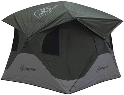 Gazelle T3X 3 Personas Pop Up Portátil 3 Temporadas Camping Hub Tienda Verde Alpino Foto 1 de 3
