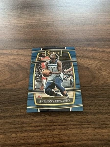 2021-22 Panini Select - Concourse Anthony Edwards #49 Blue Timberwolves NM - Picture 1 of 6