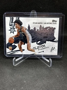 2025 Topps Flagship Baloncesto Dylan Harper Bolso de Mano Prospects Novato #CC-2 Spurs - Imagen 1 de 2