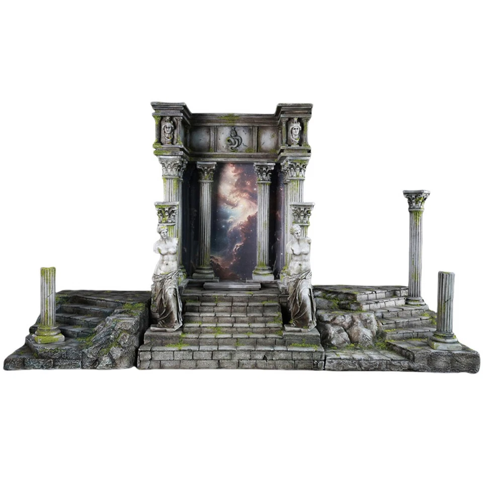 HIPLAY MMMTOYS Ruinas del Templo Romano 3 Diorama Escena Base Para Figura de Acción 1/12 Foto 1 de 4