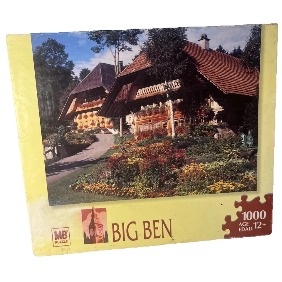 Big Ben, Suiza (sellado) París e Italia 1.000 piezas rompecabezas lote de 3 Foto 1 de 4