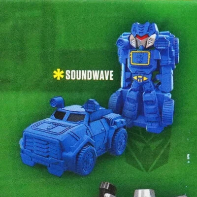 SOUNDWAVE Transformers Cyberverse Tiny Turbo Changers Series 5 Hasbro 2021 New - Image 1 of 4