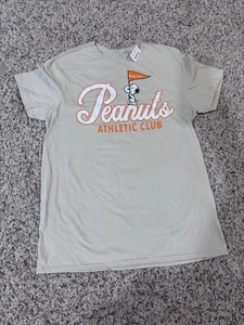 Men’s Peanuts Athletic Club Snoopy Tshirt Size Medium NWT - Picture 1 of 6