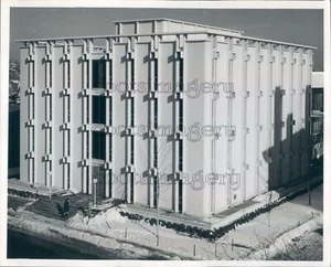 1964 Press Photo Engineering Sciences Lab Building Harvard University - Picture 1 of 2
