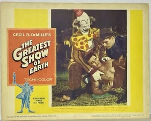 11x14 Film Lobby Card, 1952, R60-6, "The Greatest Show on Earth", Stewart - Bild 1 von 7