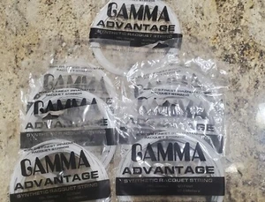 Juego de 7 cuerdas de tenis de tripa sintética blanca Gamma 15L 40 pies bobinas nuevas - Imagen 1 de 1