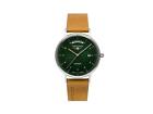 Bauhaus Automatic Watch, Green, 41 mm, Day and date, 2162-4
