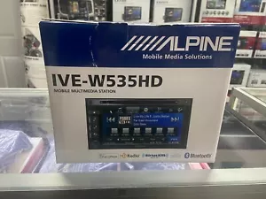 ALPINE IVE-W535HD DOUBLE DIN BLUETOOTH CAR STEREO *CLASSIC* - Picture 1 of 4