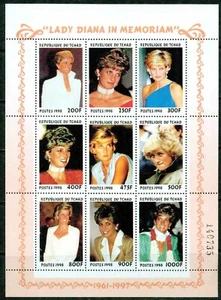 CHAD– 1999 – LADY DIANA – VF** - Foto 1 di 1