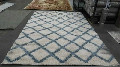 Alfombra de manchas traseras marfil/seafoam 8' x 10', precio reducido 1172622520 SGD258J-8 Foto 1 de 4