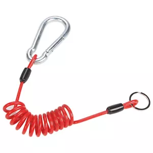 Cable de seguridad en espiral de 4'/6' para remolque de emergencia para RV - Imagen 1 de 31