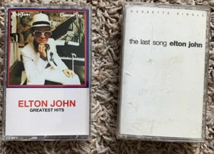 Elton John Cassette Tapes Greatest Hits (Club Edition) + The Last Song (single) - Imagen 1 de 8