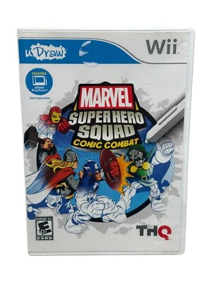 Marvel Super Hero Squad: Comic Combat (Nintendo Wii, 2011) Completo e Testado - Imagem 1 de 4