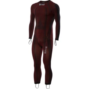 SOTTOTUTA INTERO MOTO TERMICO SIXS SIX2 STX RACING DARK RED CARBON TG 3XL/4XL - Foto 1 di 5