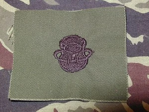 Special Forces BLACK Subdued Combat Diver Parachute cloth Badge obsolete scuba - Picture 1 of 6