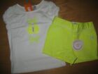 NWT Gymboree Butterfly Fields 3T Set White Butterfly Shirt Yellow Shorts