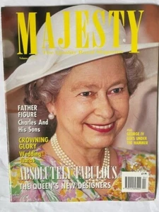 MAJESTY VOL 15 #4 - APRIL 1994 - FATHER FIGURE CHARLES AND HIS SONS - Picture 1 of 1