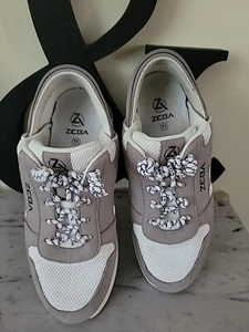 Zeba, Damen-Sneaker weiß sand Schuhe Wandern, freihändig, US-Damen, Größe 11. - Bild 1 von 12