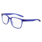 NEW NIKE 7302 430 Crystal Lapis (Blue) Eyeglasses 53/17/140 with Nike Case