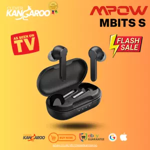 Auriculares inalámbricos Mpow MBits S Auriculares Bluetooth bajos profundos IPX8 - Imagen 1 de 16