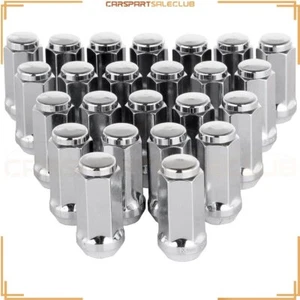 24 PCS Acorn Lug Nuts 14x1.5 For Cadillac Escalade Chevrolet Silverado 1500 - Picture 1 of 6