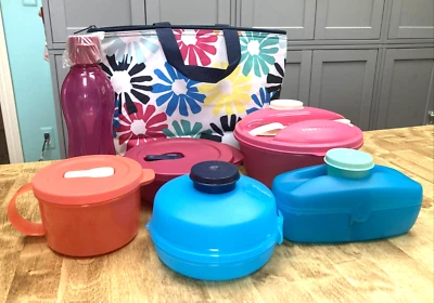 Tupperware Products & Thirty-One Insulated Bag-Bloomin Bouquet-NEW-SHIP INCLUDED - Image 1 of 4