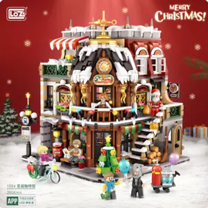 Mini Micro Bricks LOZ 1054 Coffee House Modular Buildings Christmas Toy Gift - Picture 1 of 9