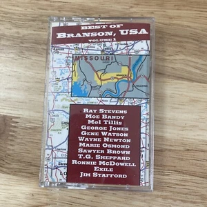 Best Of Branson USA Vol. 1 Cassette Ray Stevens Moe Brandy Sawyer Brown - Picture 1 of 3